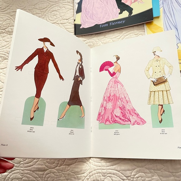 Tom Tierney Marie Antoinette, famous Movie, Vivien Leigh, Storybook Paper Dolls. - Picture 11 of 13